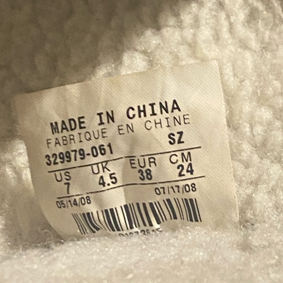 Nike winter track boots. Amazing warm, rubber sole. Sz 7 - Picture 5 of 7